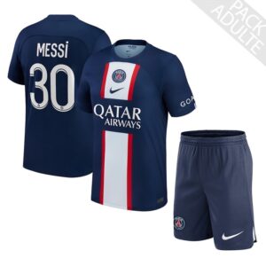 PACK PSG DOMICILE MESSI 2022-2023