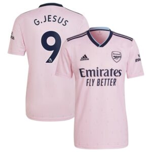 MAILLOT ARSENAL THIRD GABRIEL JESUS 2022-2023