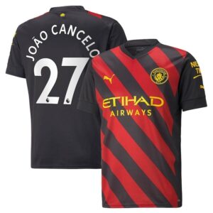 MAILLOT MANCHESTER CITY EXTERIEUR JOAO CANCELO 2022-2023