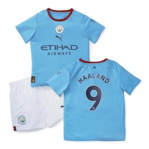 PACK JUNIOR MANCHESTER CITY DOMICILE HAALAND 2022-2023