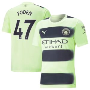 MAILLOT MANCHESTER CITY THIRD FODEN 2022-2023