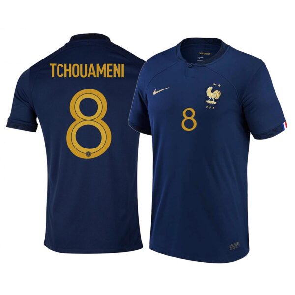 MAILLOT FRANCE DOMICILE TCHOUAMENI 2022-2023