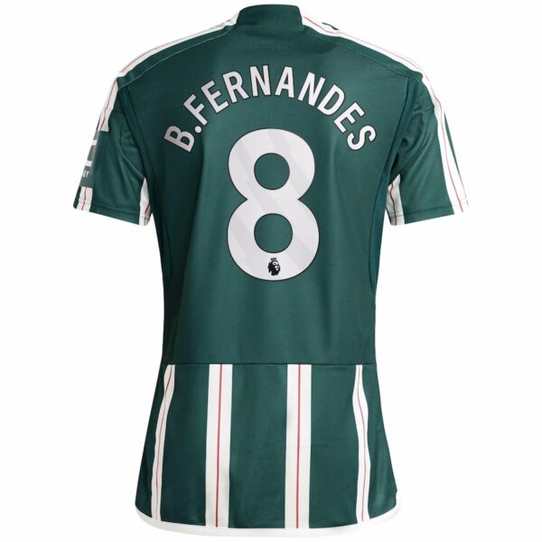 MAILLOT MANCHESTER UNITED EXTERIEUR BRUNO FERNANDES 2023-2024