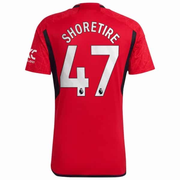 MAILLOT MANCHESTER UNITED DOMICILE SHORETIRE 2023-2024