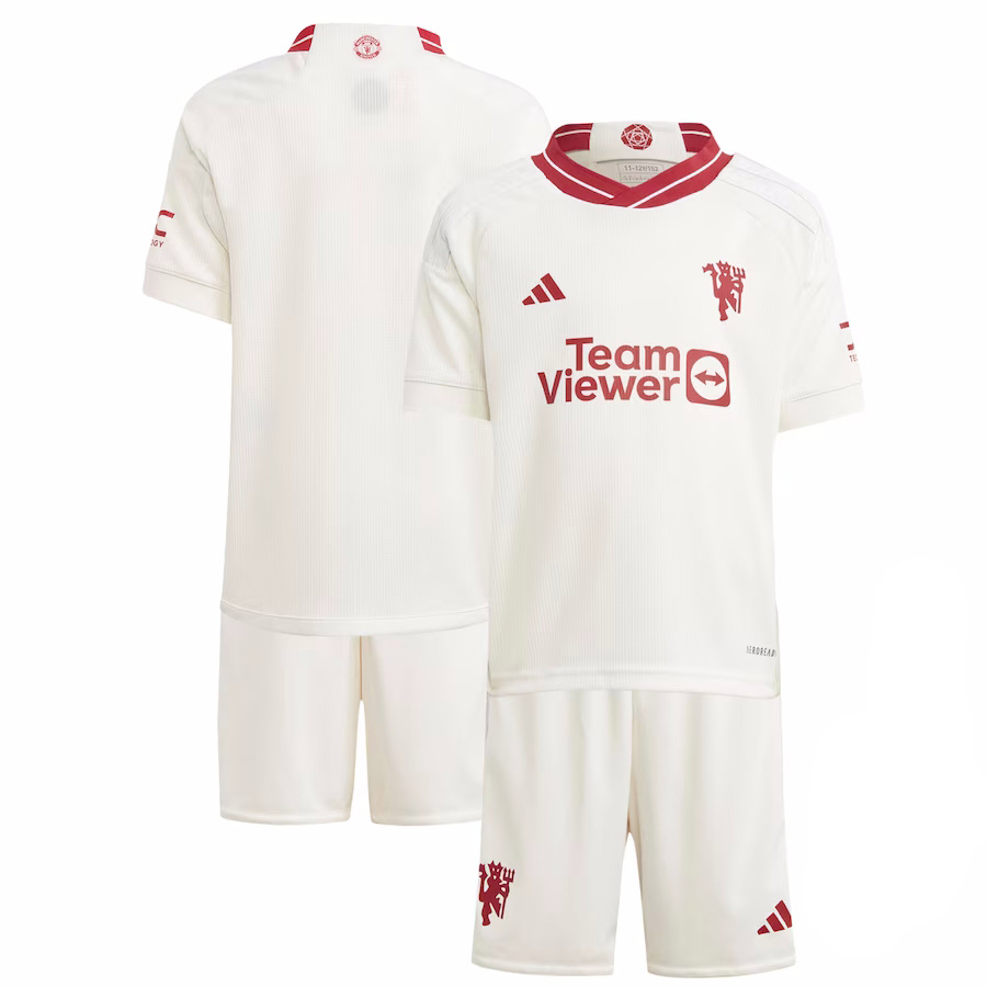 PACK JUNIOR MANCHESTER UNITED THIRD 2023-2024