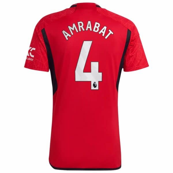 PACK MANCHESTER UNITED DOMICILE AMRABAT ENSEMBLE SAISON 2023-2024