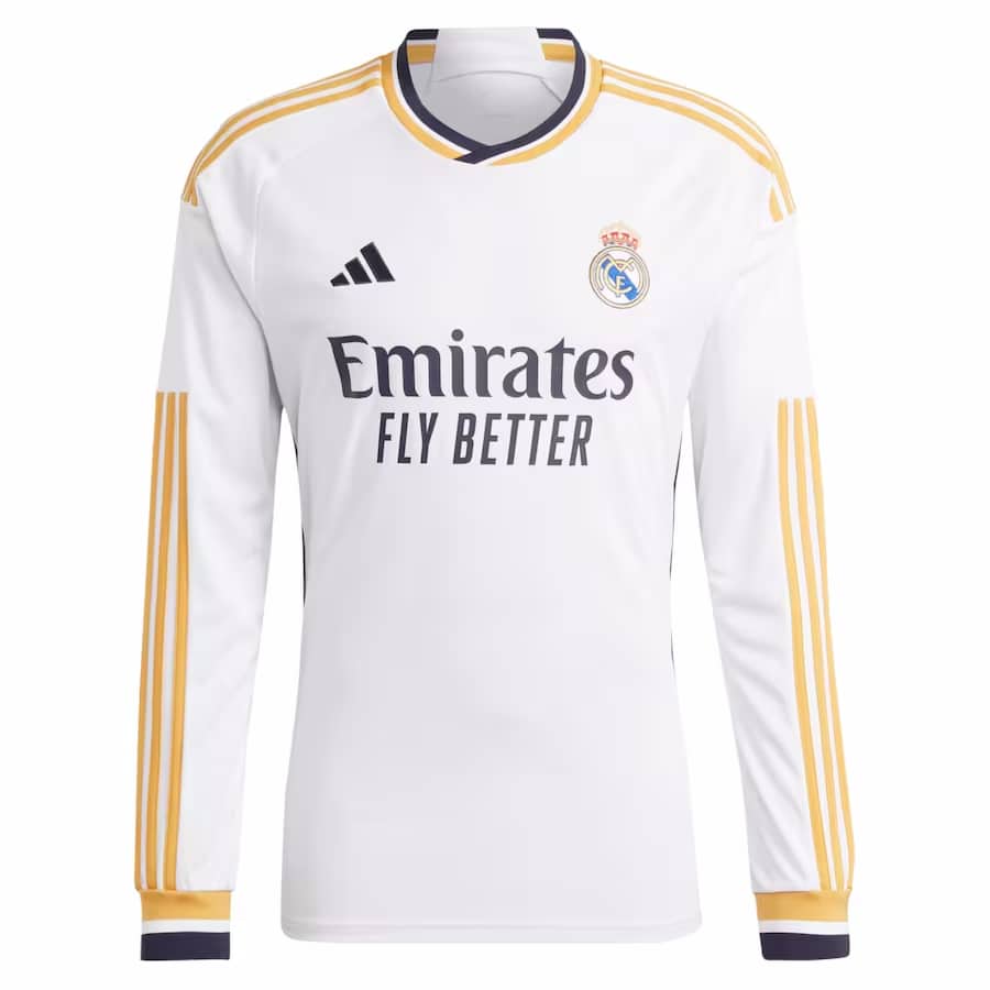 MAILLOT REAL MADRID DOMICILE ARDA GULER MANCHES LONGUES 2023-2024