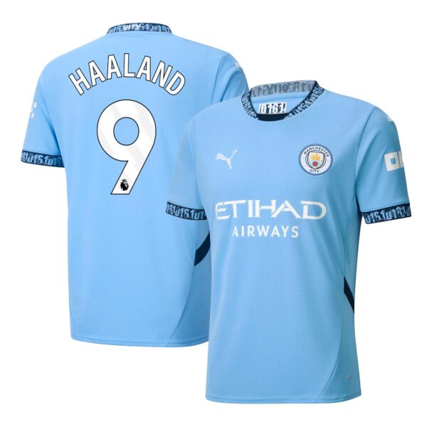 MAILLOT MANCHESTER CITY DOMICILE HAALAND SAISON 2024-2025