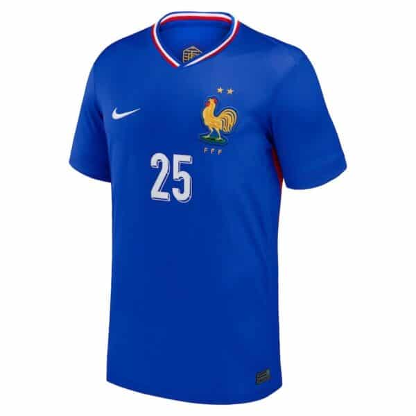 MAILLOT FRANCE DOMICILE BARCOLA SAISON 2024-2025