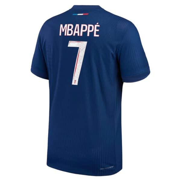 MAILLOT PSG DOMICILE MBAPPE VERSION VAPOR MATCH SAISON 2024-2025