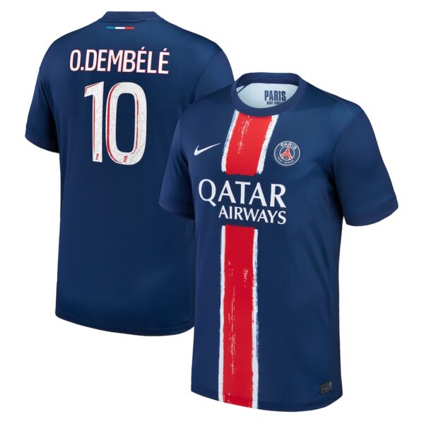 MAILLOT PSG DOMICILE DEMBELE SAISON 2024-2025