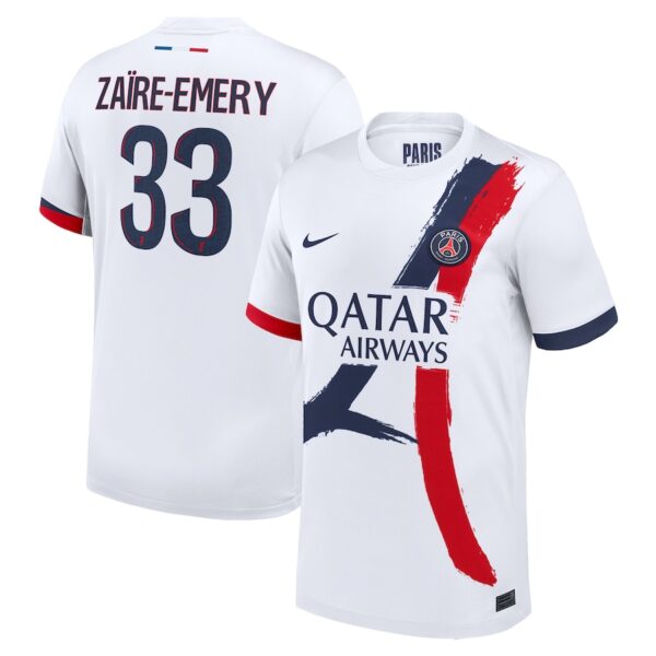 MAILLOT PSG EXTERIEUR ZAIRE-EMERY SAISON 2024-2025