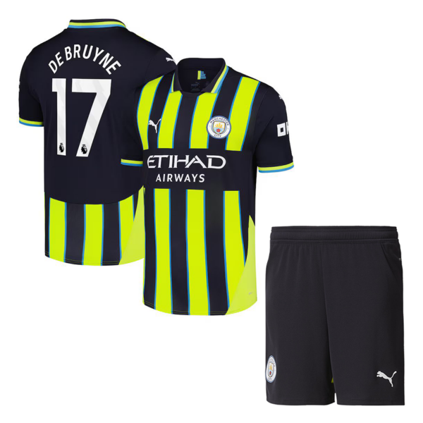 PACK MANCHESTER CITY EXTERIEUR DE BRUYNE SAISON 2024-2025