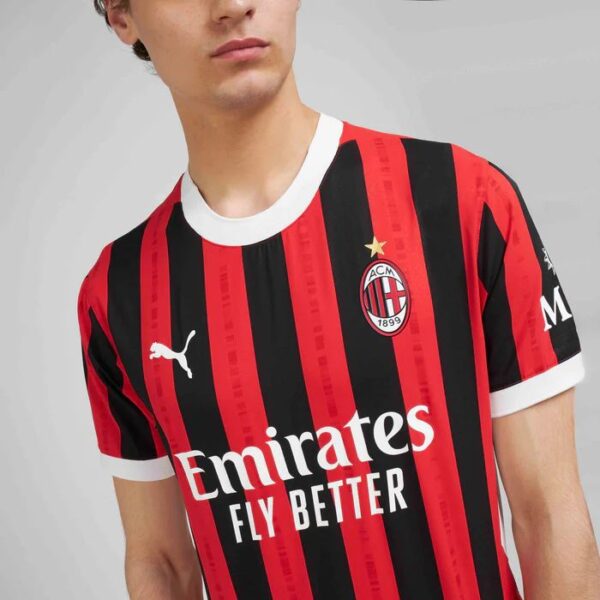 MAILLOT MILAN AC RAFA LEAO AUTHENTIC DOMICILE SAISON 2024-2025