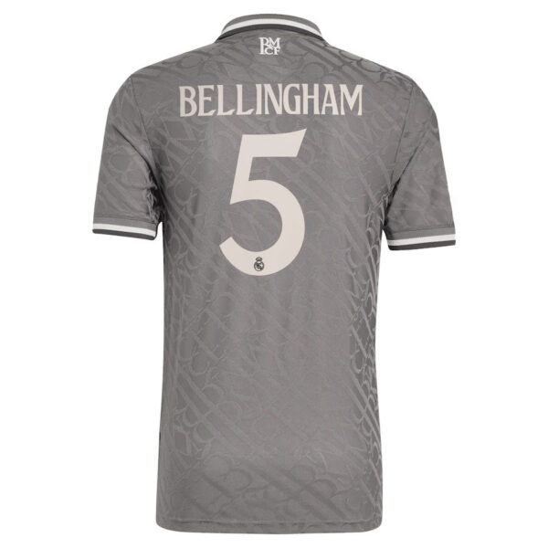 MAILLOT REAL MADRID THIRD BELLINGHAM VERSION AUTHENTIC SAISON 2024-2025