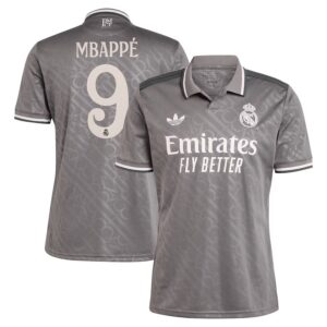 MAILLOT REAL MADRID THIRD MBAPPE SAISON 2024-2025