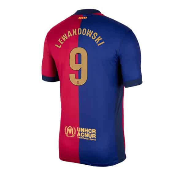 MAILLOT FC BARCELONE DOMICILE LEWANDOWSKI SAISON 2024-2025