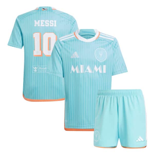 PACK JUNIOR INTER MIAMI MESSI THIRD SAISON 2024-2025