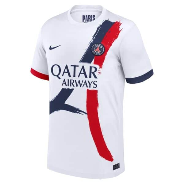 MAILLOT PSG EXTERIEUR KVARATSKHELIA 2024-2025